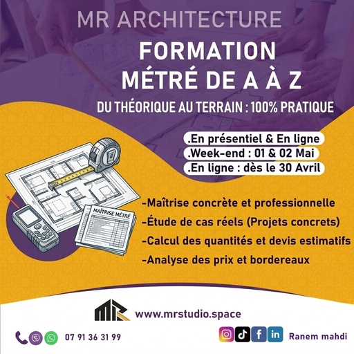 MÉTRÉ DE A à Z